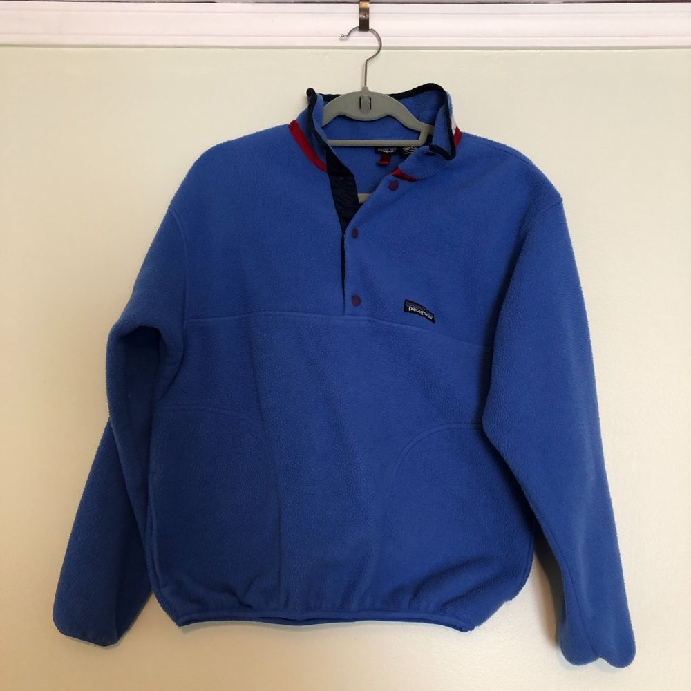 VINTAGE Patagonia Synchilla Snap-T Kids Size L (Fits Womens XS)